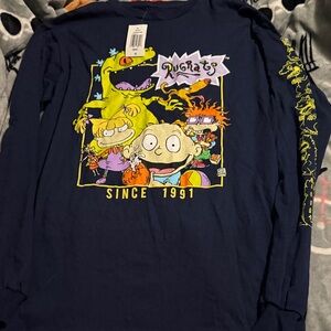 Rugrats Navy Blue Long Sleeve Tee